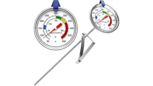 This image shows a variety of digital meat thermometers perfect for deep frying, as featured in a top 10 list.