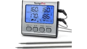 This image shows a collection of popular meat thermometers perfect for achieving perfectly cooked ribs.